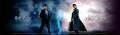 Imagen promocional del Mundo Mágico con Newt Scamander y Harry Potter de cuerpo completo Imagen promocional del Mundo Mágico con Newt Scamander y Harry Potter de cuerpo completo