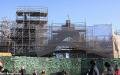 Construccin de atracciones de Harry Potter en Universal Hollywood (enero de 2015)