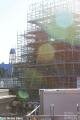 Construccin de atracciones de Harry Potter en Universal Hollywood (enero de 2015)