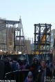 Construccin de atracciones de Harry Potter en Universal Hollywood (enero de 2015)