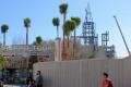 Construccin de atracciones de Harry Potter en Universal Hollywood (febrero de 2015)