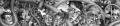 Ilustración combinada de las 7 portadas de Harry Potter por Brian Selznick (2018) Ilustración combinada de las 7 portadas de Harry Potter por Brian Selznick (2018)