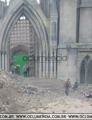 Hogwarts destruido en el rodaje 2